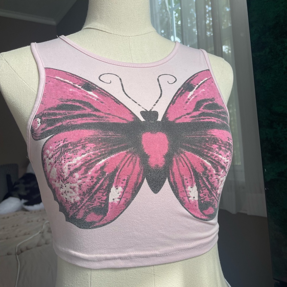 Butterfly Crop Top